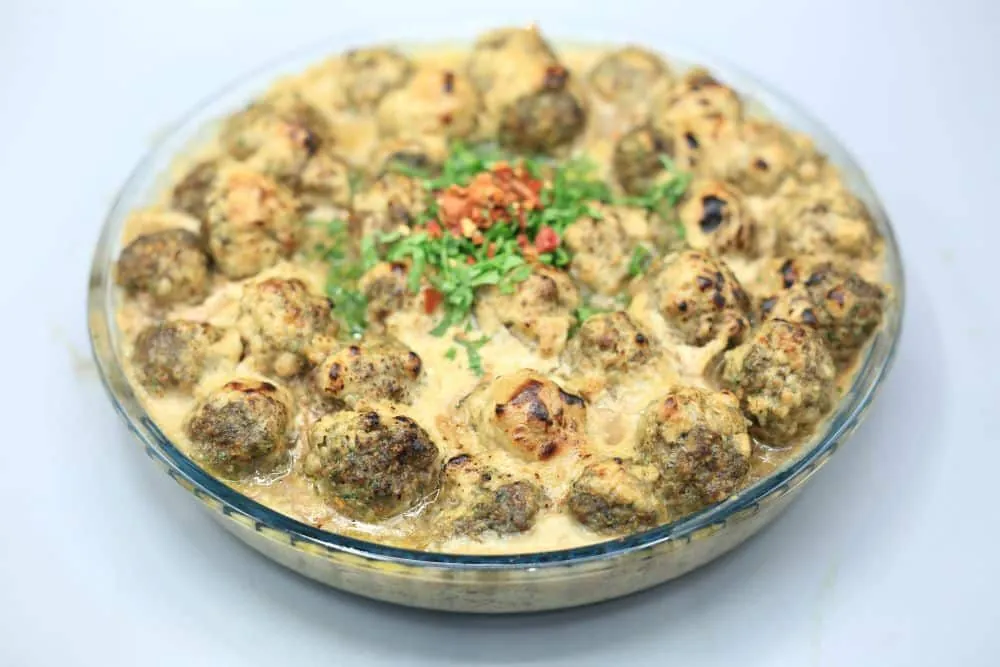 كفتة بالطحينية